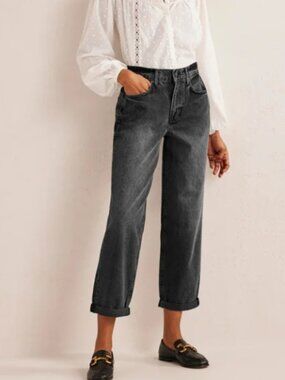 Boden Black Boyfriend Jeans Size 32
